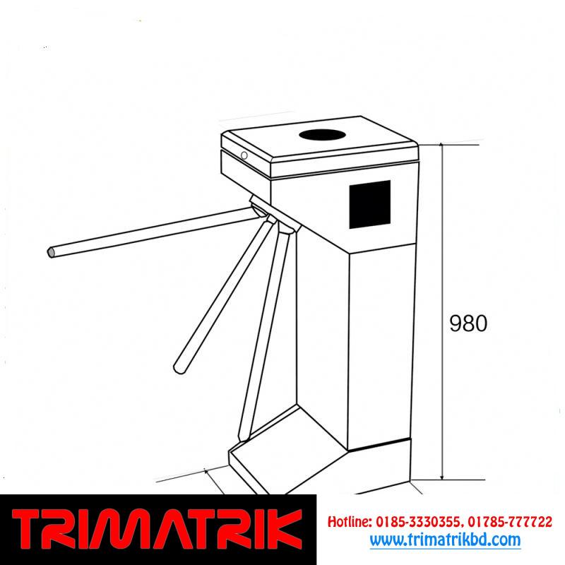 Vertical three roller brake in Bangladesh.