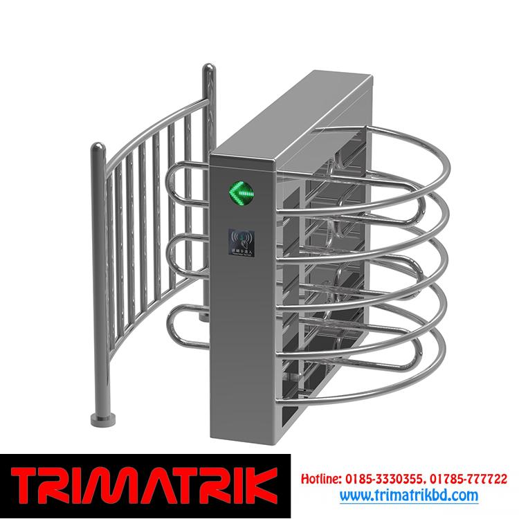 Half height turnstile in Bangladesh.