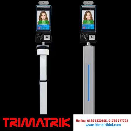 Intelligent temperature measurement and face recognition all-in-one machine in Bangladesh.