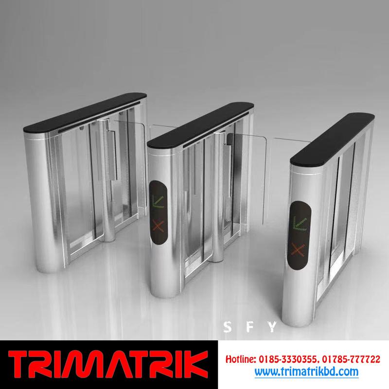 Smart channel gate in Bangladesh.