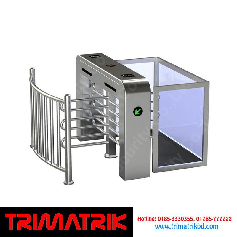 Half height turnstile in Bangladesh.
