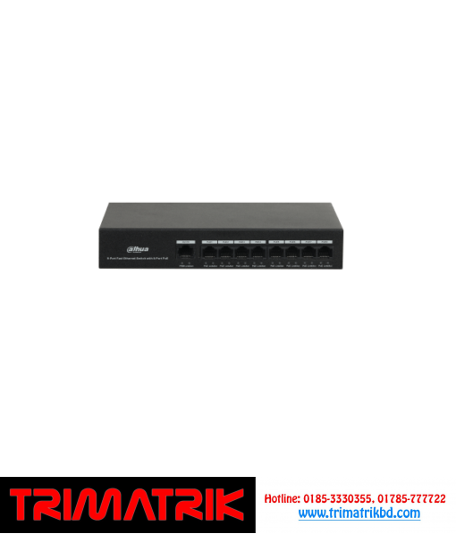 Dahua PFS3009-8ET-65 08 - Port PoE Switch in bangladesh
