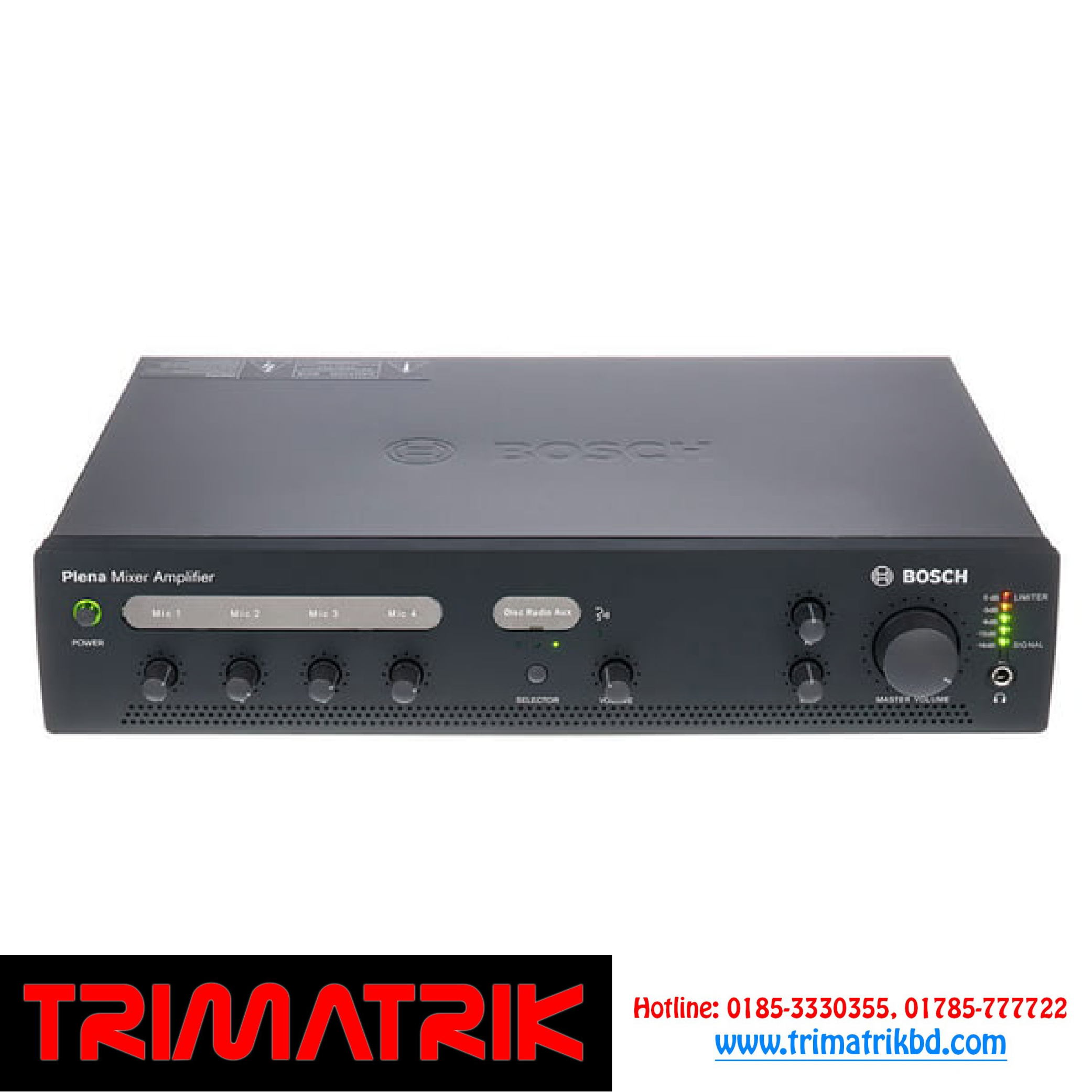 Bosch PLE-1MA030 Plena Mixer Amplifier in Bangladesh