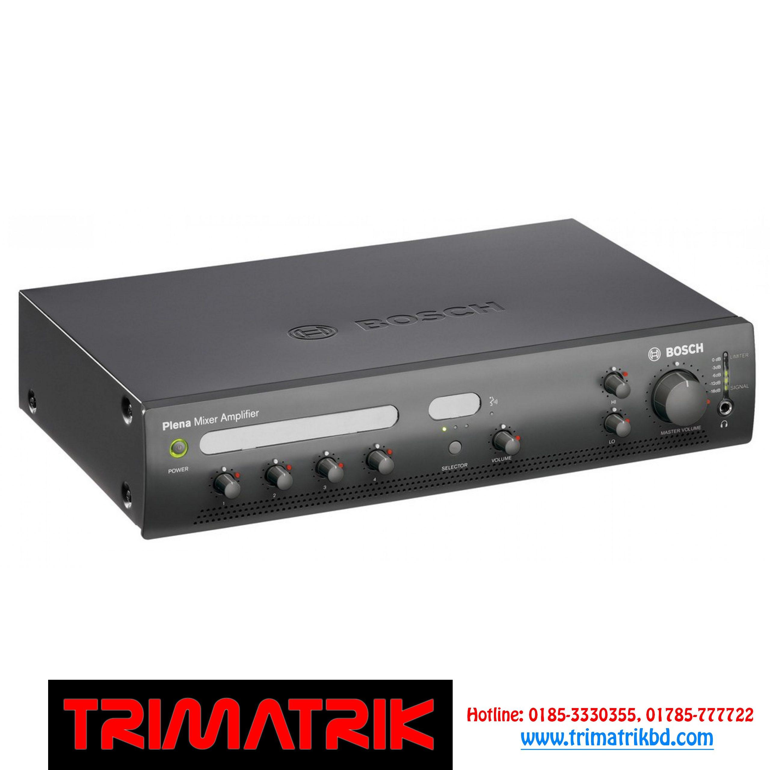 Bosch PLE-1MA060 Plena Mixer Amplifier in Bangladesh