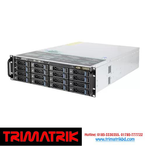 JVS-VM5801-U 1000CH 3-in-1 Video Management Server