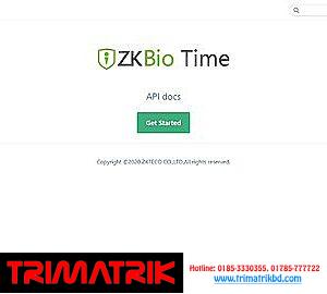 ZKBio Time API