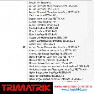 ZKBio CVSecurity API