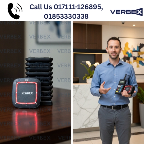 Verbex VT-F1010B Frequency 433MHz Restaurant Guest Beeping Pager