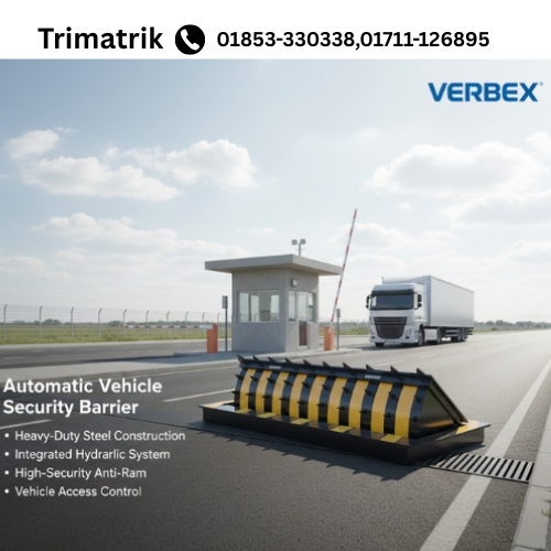 Verbex VT-HZ-RL04 4m Hydraulic Road Blocker Machine Max-Security Vehicle Control