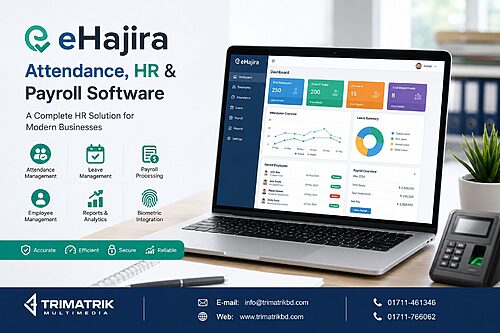 eHajira Attendance, HR & Payroll Software in Bangladesh