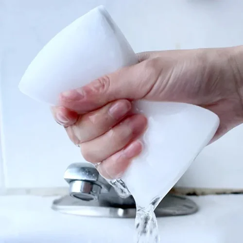 50/100PCS magic sponge multifunctional cleaning melamine sponge, suitable for kitchen and bathroom cleaning in Bangladesh - Image 2